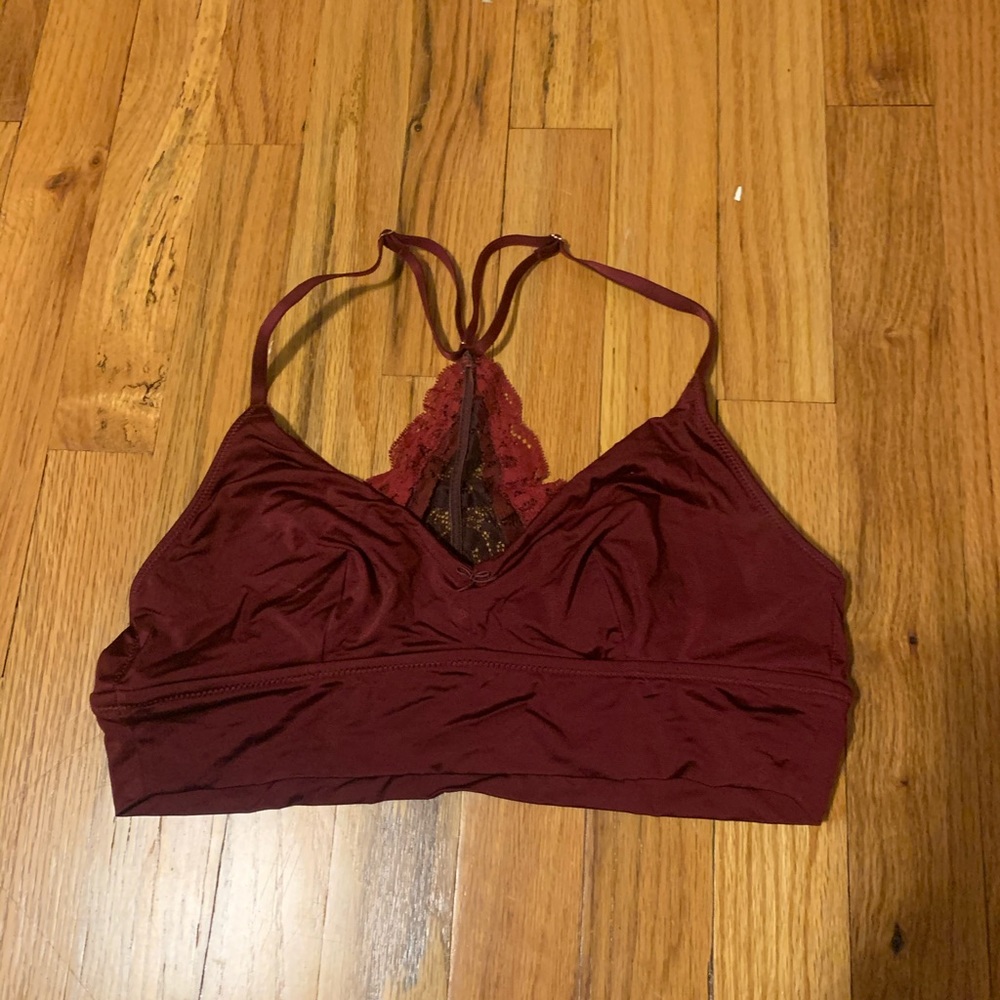 Maroon Bralette